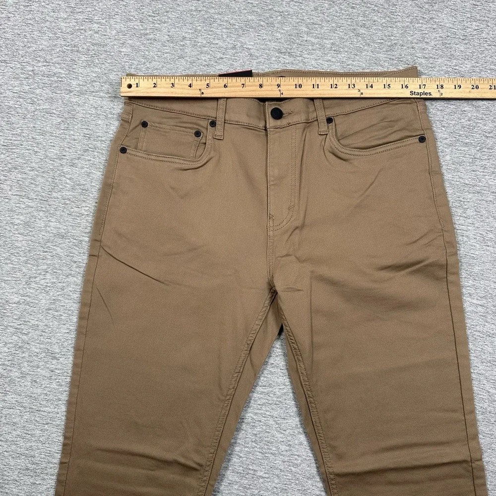 Banana Republic Pants Mens Size 34x30 Brown 5-Pocket Stretch Chino City NEW (B)